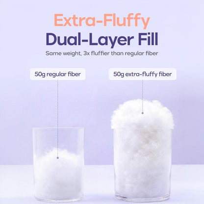 MarshMellow Comforter + 2 Cooling Puff Pillows - image 6