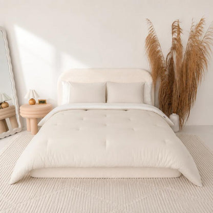 MarshMellow Comforter + 2 Cooling Puff Pillows - image 4